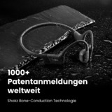 Shokz S805-MN-BK, Hovedtelefoner Sort