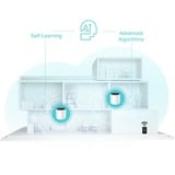 TP-Link DECO X55 (3-Pack) Dual-band (2,4 GHz / 5 GHz) Wi-Fi 6 (802.11ax) Hvid Intern, Router Hvid, Hvid, Intern, Mesh-router, Dual-band (2,4 GHz / 5 GHz), Wi-Fi 6 (802.11ax), 3000 Mbit/s