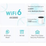 TP-Link Deco X55(3-pack), Router Hvid