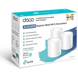 TP-Link Deco X60(3-pack), Mesh router Hvid