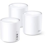 TP-Link Deco X60 Dual-band (2,4 GHz / 5 GHz) Wi-Fi 6 (802.11ax) Hvid 2 Intern, Mesh router Hvid, Hvid, Intern, Strøm, Status, Dual-band (2,4 GHz / 5 GHz), Wi-Fi 6 (802.11ax), 802.11a, 802.11b, 802.11g, Wi-Fi 4 (802.11n), Wi-Fi 5 (802.11ac), Wi-Fi 6 (802.11ax)