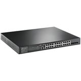 TP-Link Omada SG3428XMP netværksswitch Administreret L2+ Gigabit Ethernet (10/100/1000) Strøm over Ethernet (PoE) 1U Sort Administreret, L2+, Gigabit Ethernet (10/100/1000), Strøm over Ethernet (PoE), Stativ-montering, 1U