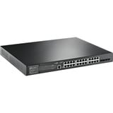 TP-Link Omada SG3428XMP netværksswitch Administreret L2+ Gigabit Ethernet (10/100/1000) Strøm over Ethernet (PoE) 1U Sort Administreret, L2+, Gigabit Ethernet (10/100/1000), Strøm over Ethernet (PoE), Stativ-montering, 1U