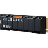 WD Black SN850X NVMe SSD 2 TB, Solid state-drev Sort