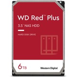 WD WD Red Plus 3.5" 6000 GB Serial ATA III, Harddisk 3.5", 6000 GB, 5400 rpm