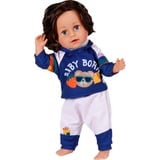 ZAPF Creation BABY born Jogging Suit Navy 43cm, Dukke tilbehør BABY born Jogging Suit Navy 43cm, Dukketøjsæt, 3 År