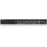 Zyxel XGS2220-30HP Administreret L3 Gigabit Ethernet (10/100/1000) Strøm over Ethernet (PoE) Sort, Switch Administreret, L3, Gigabit Ethernet (10/100/1000), Strøm over Ethernet (PoE), Stativ-montering