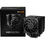 be quiet! Dark Rock Pro 5 Processor Luftkøler 120/135 mm Sort 1 stk, CPU køler Sort, Luftkøler, 120/135 mm, Sort
