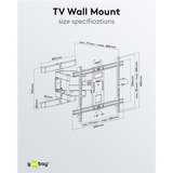 goobay 49932, Wall Mount Sort