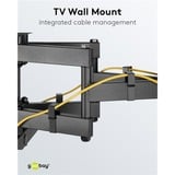 goobay TV-vægbeslag Pro FULLMOTION (L), Wall Mount Sort