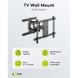 goobay TV-vægbeslag Pro FULLMOTION (L), Wall Mount Sort