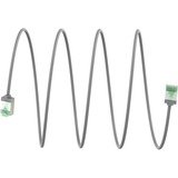 goobay Ultrafleksibelt Cat.8.1 patchkabel slim, U/FTP grå