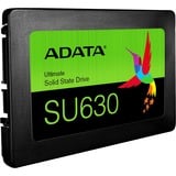 ADATA ULTIMATE SU630 2.5" 240 GB SATA QLC 3D NAND, Solid state-drev Sort, 240 GB, 2.5", 520 MB/s, 6 Gbit/sek.