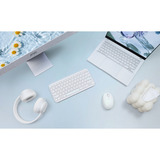 ASUS Marshmallow KW100, Tastatur Hvid, DE-layout, Scissor mechanism