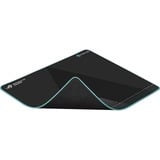 ASUS ROG Hone Ace Aim Lab Edition Gaming musemåtte Sort, Gaming Mus pad Sort/Mynte, Sort, Monokromatisk, Stof, Gummi, Skridsikker bund, Gaming musemåtte