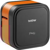 Brother P-touch E920BT CUBE Pro, Etiketprinter Sort/Orange