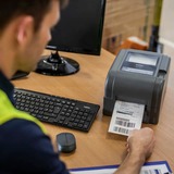 Brother TD4520TNZ1, Etiketprinter grå