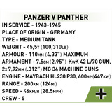 COBI Panzer V Panther, Bygge legetøj 