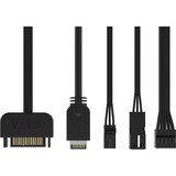 Corsair iCUE LINK 9000D Airflow, Store towerkabinet Sort