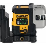 DEWALT Batteri multilinjelaser 3x180° DCLE14301GB, 18 volt, Kryds- & linjelaser Sort/Gul