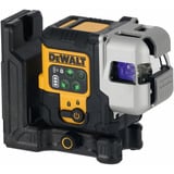 DEWALT Batteri multilinjelaser 3x180° DCLE14301GB, 18 volt, Kryds- & linjelaser Sort/Gul