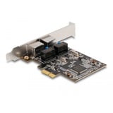 DeLOCK PCIE x1 til 2x RJ45 Gbit, Netværkskort 