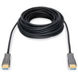Digitus AK-330125-100-S, Kabel Sort