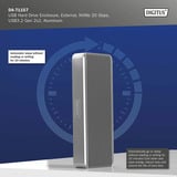 Digitus DA-71157 USB M.2 SSD, Drev kabinet aluminium