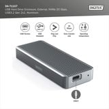 Digitus DA-71157 USB M.2 SSD, Drev kabinet aluminium