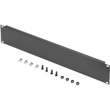 Digitus DN-19 BPN-02-SW tilbehør til rack, Låg Sort, Sort, 2U, Tyrkiet, 48,3 cm (19"), 483 mm, 12 mm