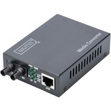 Digitus DN-82010-1 netværksomformer til medie Intern 1310 nm Multitilstand Sort, Konverter Sort, 100Base-TX, 100Base-FX, IEEE 802.3, IEEE 802.3u, Hurtigt ethernet, 10,100 Mbit/s, Fuld, Halvt