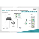 Digitus DS-55317, HDMI-udvidelse forlænger Sort