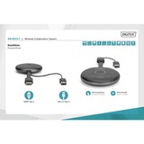 Digitus DS-55317, HDMI-udvidelse forlænger Sort