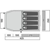 Easy Camp Tunnel telt Hemsedal 4 olivengrøn