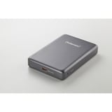 Intenso Magnetic Wireless Powerbank MW10000 Grey, Power Bank grå