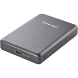 Intenso Magnetic Wireless Powerbank MW10000 Grey, Power Bank grå