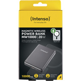Intenso Magnetic Wireless Powerbank MW10000 Grey, Power Bank grå