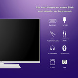 JVC LT-40VF5355W, LED-tv Hvid