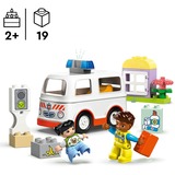 LEGO DUPLO Ambulance og fører, Bygge legetøj Byggesæt, 2 År, Plast, 19 stk, 422 g
