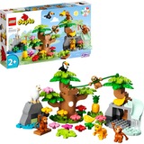 LEGO DUPLO Sydamerikas vilde dyr, Bygge legetøj Byggesæt, 2 År, Plast, 71 stk, 1,44 kg