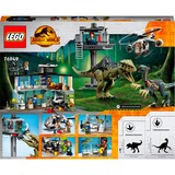 LEGO Giganotosaurus og therizinosaurus-angreb, Bygge legetøj Byggesæt, 9 År, Plast, 658 stk, 1,48 kg