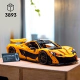 LEGO McLaren P1™, Bygge legetøj Byggesæt, 18 År, Plast, 3893 stk, 7,64 kg