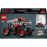 LEGO Monster Jam™ ThunderROARus™ pull-back, Bygge legetøj Byggesæt, 7 År, Plast, 232 stk, 439 g