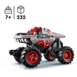 LEGO Technic Monster Jam™ ThunderROARus™ pull-back, Bygge legetøj Byggesæt, 7 År, Plast, 232 stk, 439 g