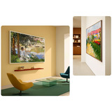 LG 55LX7B6LA.AEEQ (Gallery TV), QNED TV Sølv/Sort, 139,7 cm (55"), 3840 x 2160 pixel, QNED MiniLED, Smart TV, Wi-Fi, Sort