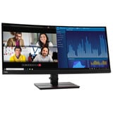 Lenovo THINKVISION P34W-20 renoveret, LED-skærm Sort