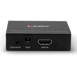 Lindy 2-port HDMI 4K splitter, HDMI splitter Sort