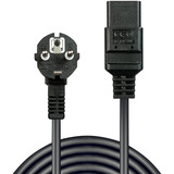 Lindy Stromversorgung Sort 2 m CEE7/4 IEC C19, Kabel Sort, 2 m, CEE7/4, IEC C19