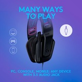 Logitech G335, Gaming headset Sort