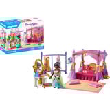 PLAYMOBIL Princess Magic Prinsesse soveværelse med garderobe, Bygge legetøj 